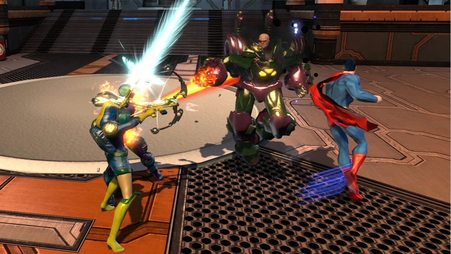 DC Universe Online:Lex Luthor in seinem Kampfanzug