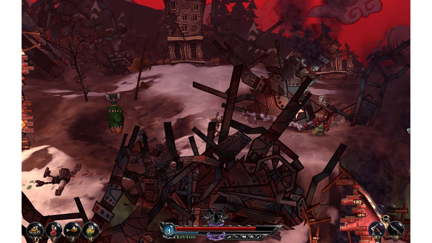 DeathSpank: Thongs of VirtuePC-Screenshots aus der Test-Version des Action-Rollenspiels.