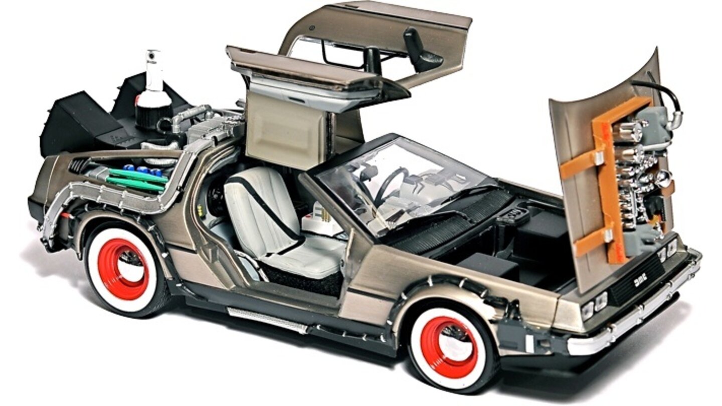 DeLorean als USB-Festplatte