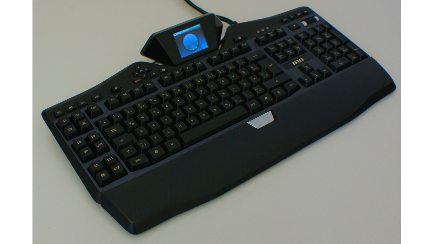 G19 mit gelber Tastaturbeleuchtung