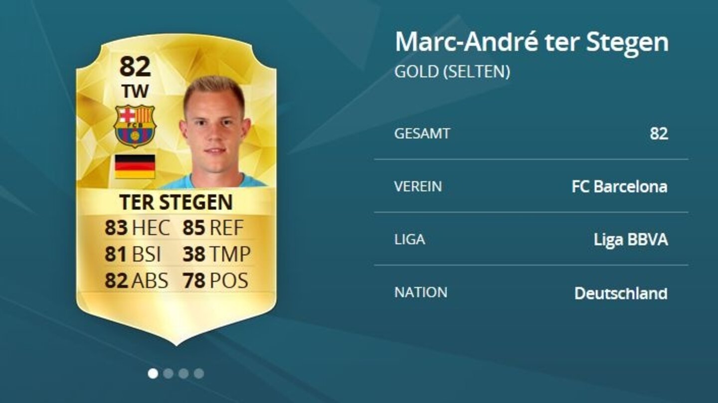 FIFA 16 Ultimate TeamMarc-Andre Ter Stegen