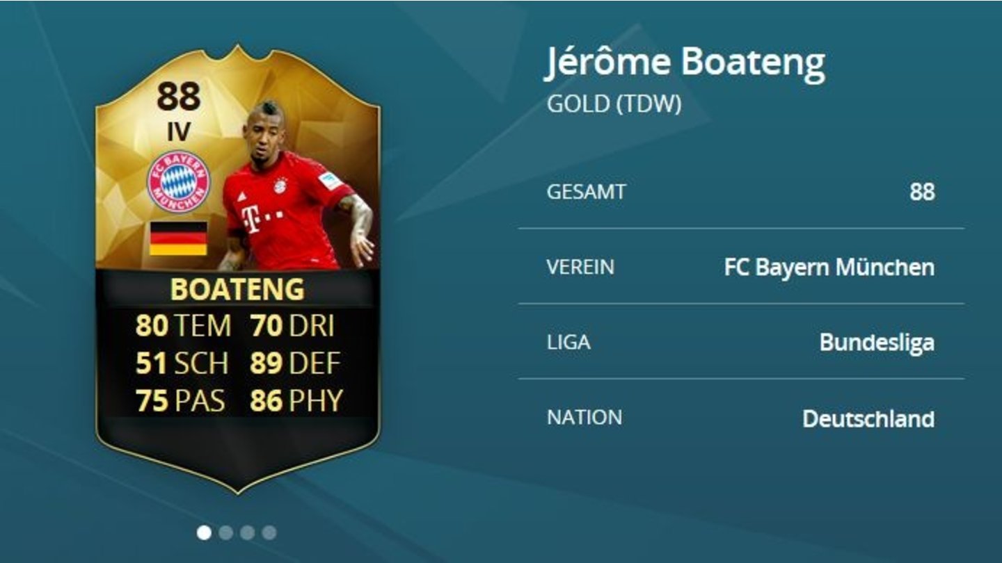 FIFA 16 Ultimate TeamJerome Boateng