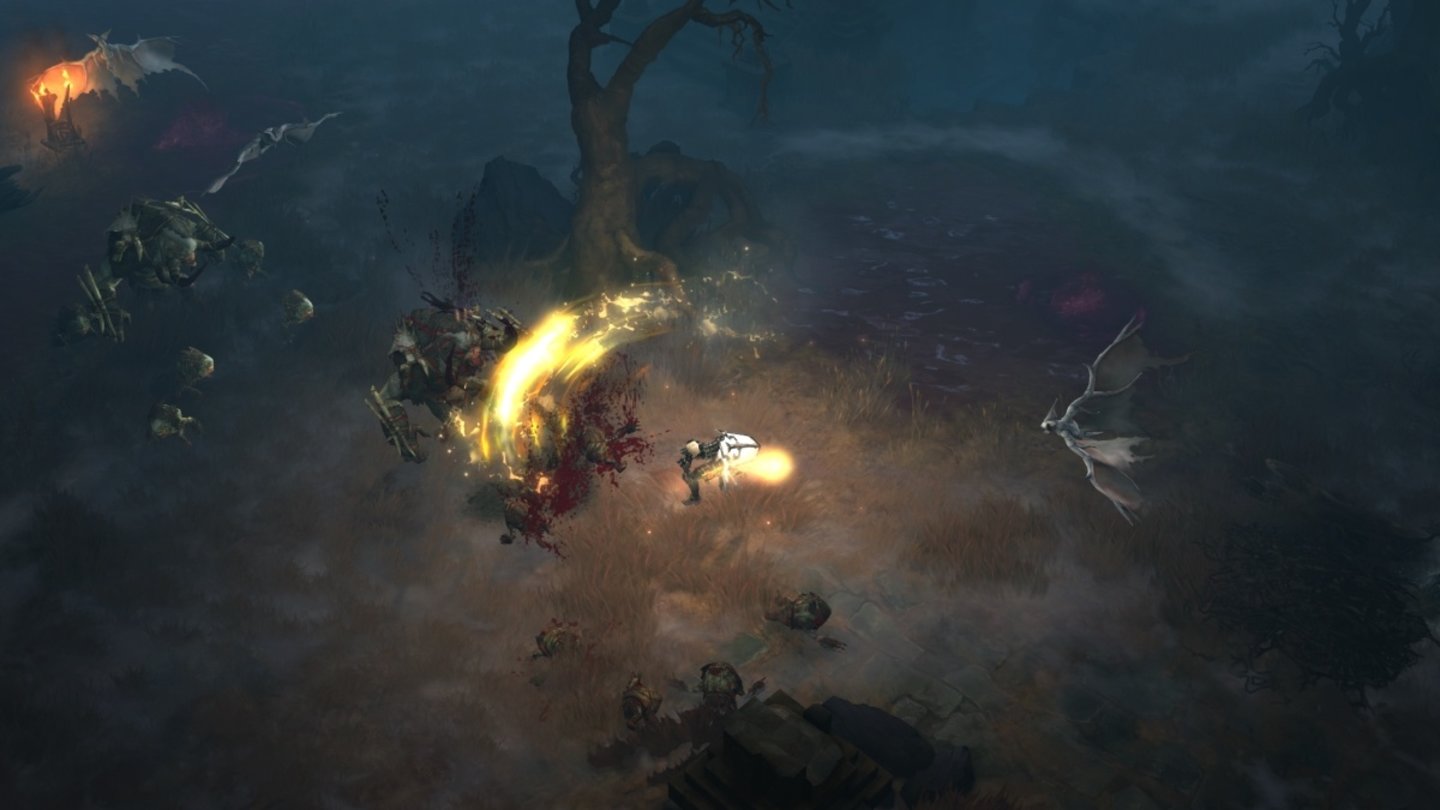 Diablo 3 Reaper of SoulsScreenshots zeigen das neue Gebiet »Die Blutmarschen«