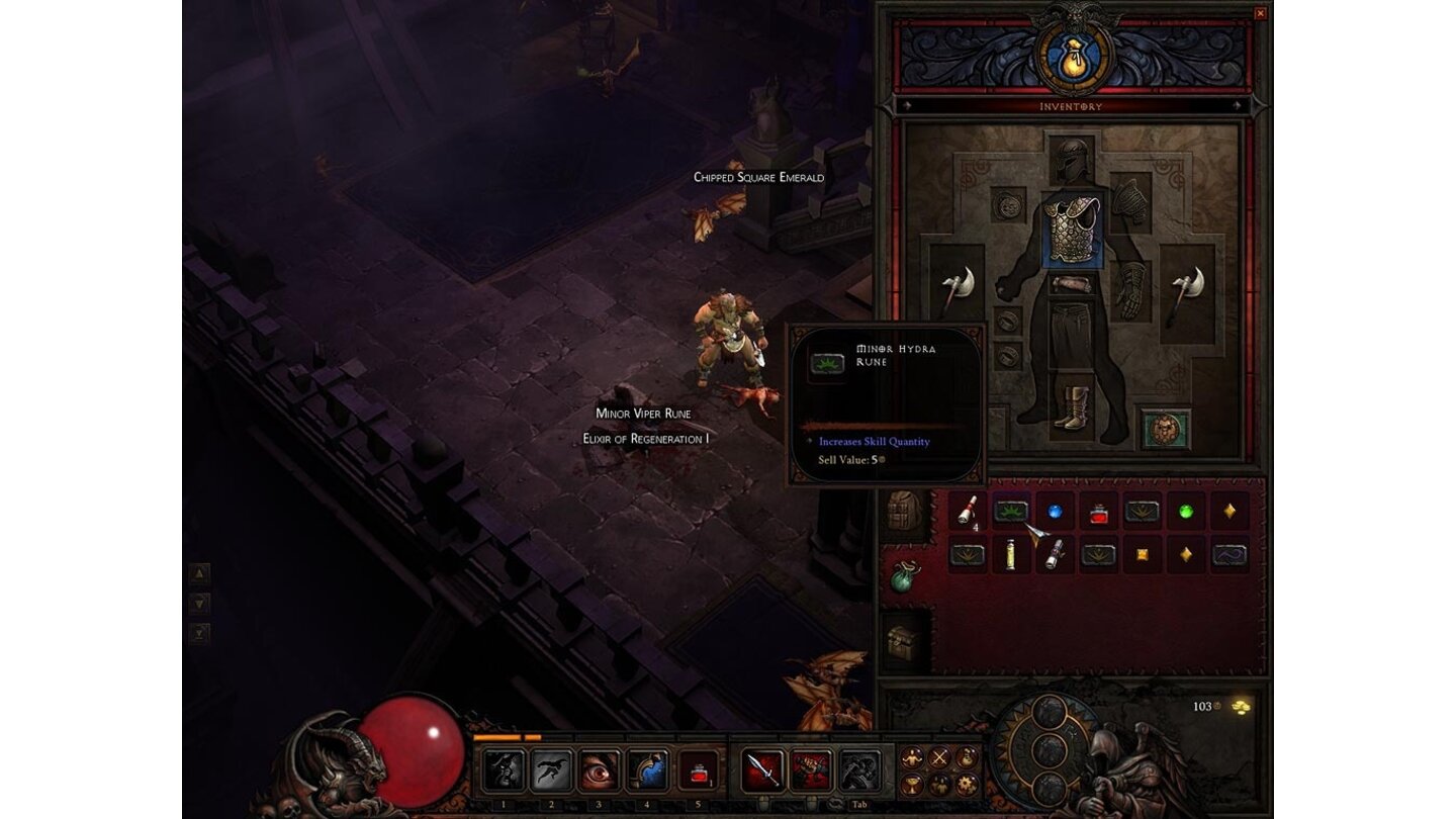 Diablo 3: Userinterface