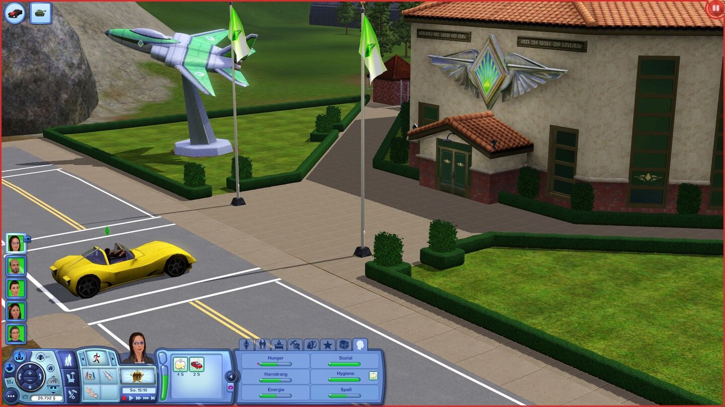 Die Sims 3: LebensfreudePC-Screenshots aus der Test-Version