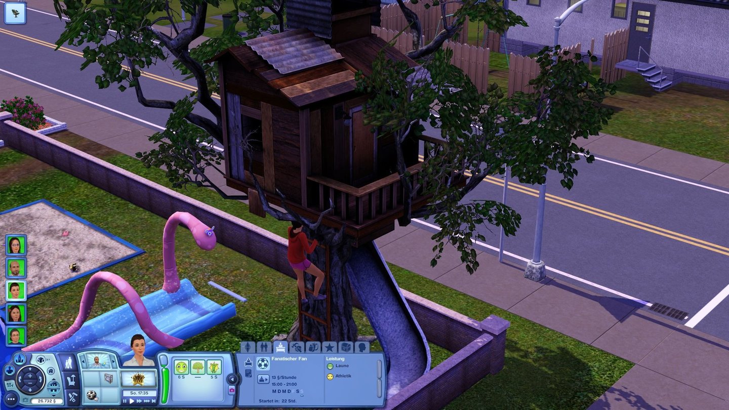 Die Sims 3: LebensfreudePC-Screenshots aus der Test-Version