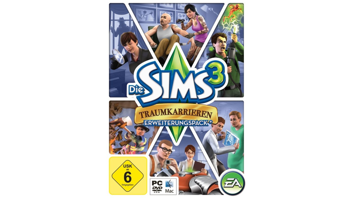 Die Sims 3: TraumkarrierenRelease: 2. Juni 2010Publisher: Electronic ArtsGold Award für mehr als 100.000 verkaufte Spiele