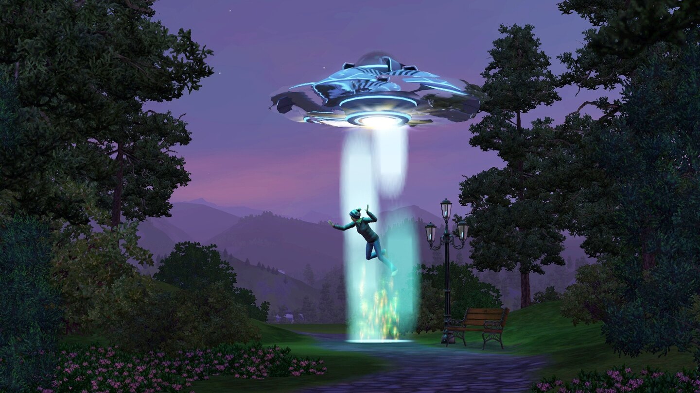 Die Sims 3: Vier Jahreszeiten - Ufo