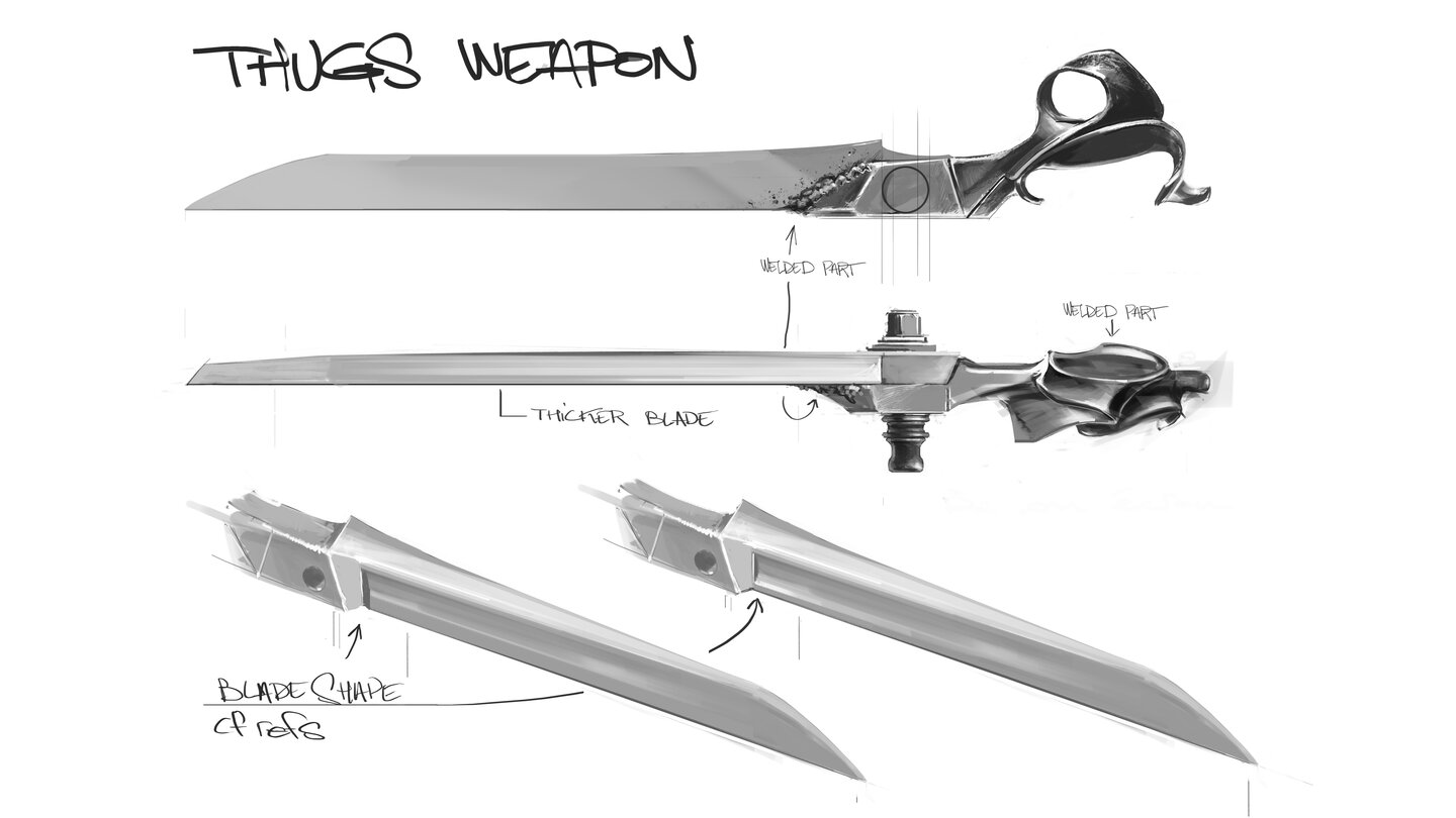 Dishonored 2 - Waffen, Fähigkeiten und GadgetsDie Mitglieder der Howler-Gang erinnern sowohl in ihrer Waffen- als auch ihrer Garderobenwahl an Schneider.