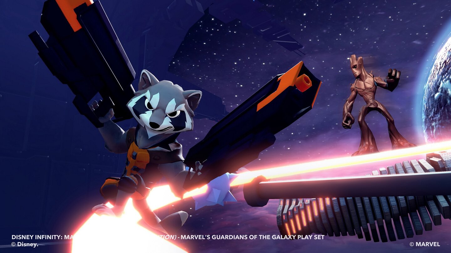 Disney Infinity 2.0: Marvel Super Heroes - Screenshots Guardians of the Galaxy