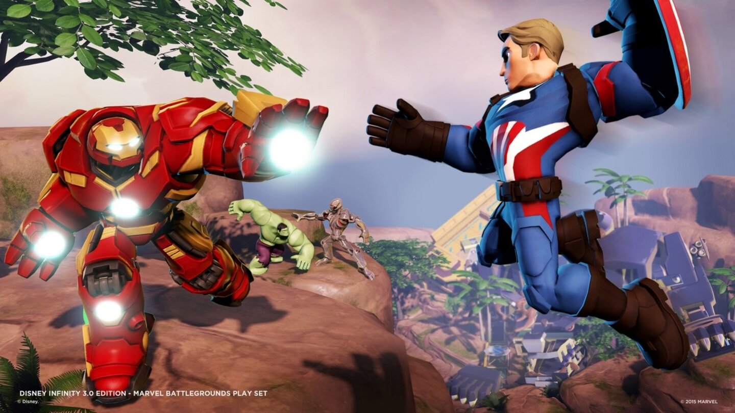 Disney Infinity 3.0: Play Without Limits - Marvel Battlegrounds Screenshots