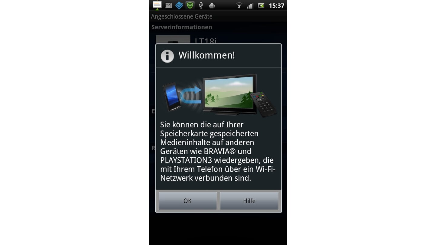 Android-UI: Sony Ericsson