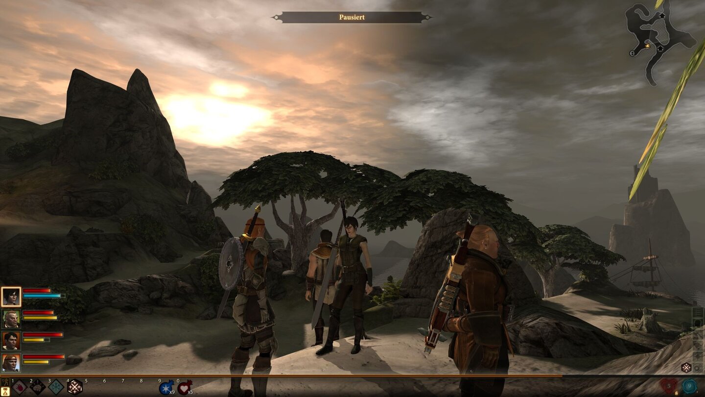 Dragon Age 2 Bildvergleich Hohe Details