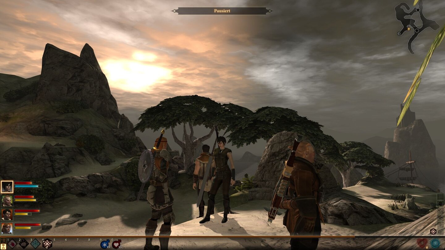 Dragon Age 2 Bildvergleich Mittlere Details