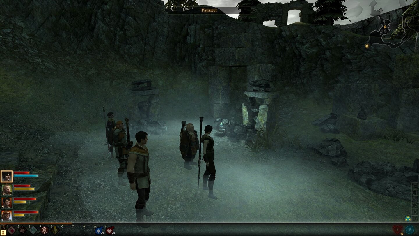 Dragon Age 2 Bildvergleich Niedrige Details