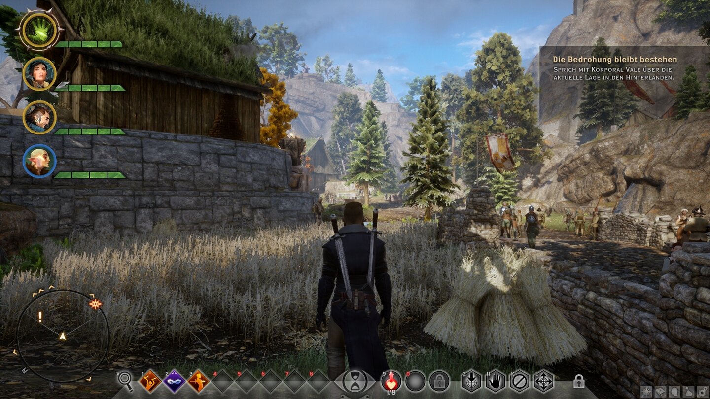 Dragon Age Inquisition - Post-Antialiasing Hoch + 2x MSAA