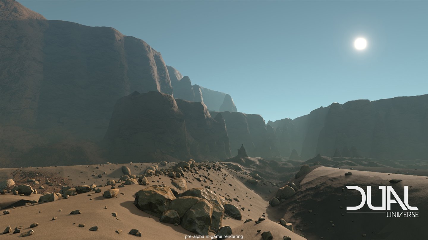 Dual Universe - PreAlpha-Screenshot - Wüste