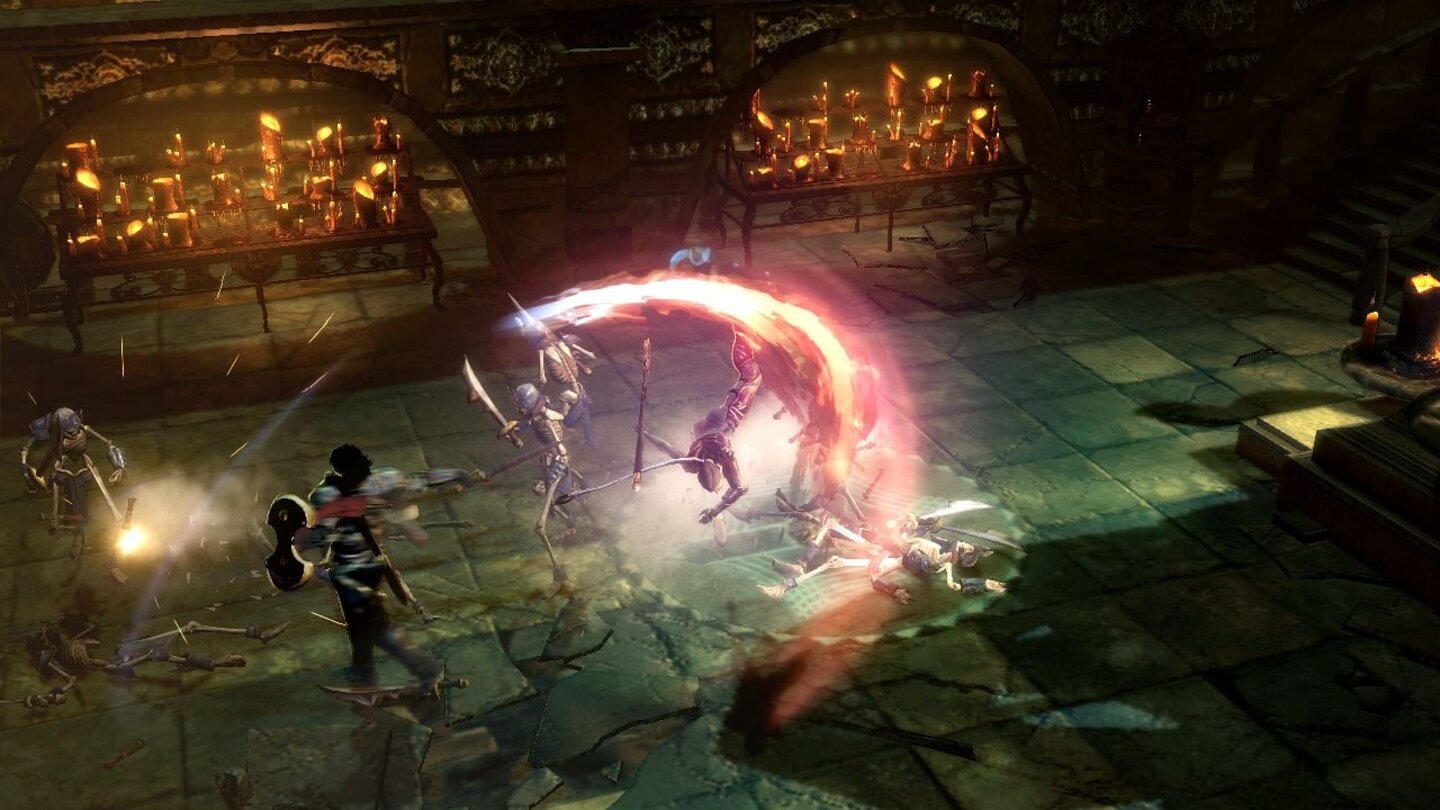 Dungeon Siege 3Der dritte Teil der Action-Rollenspielserie wird erstmals auch für Konsolen erscheinen und bietet einen umfangreichen Koop-Modus. Ob Diablo 3 ernst zu nehmende Konkurrenz bekommt, soll sich spätestens 2011 zeigen.