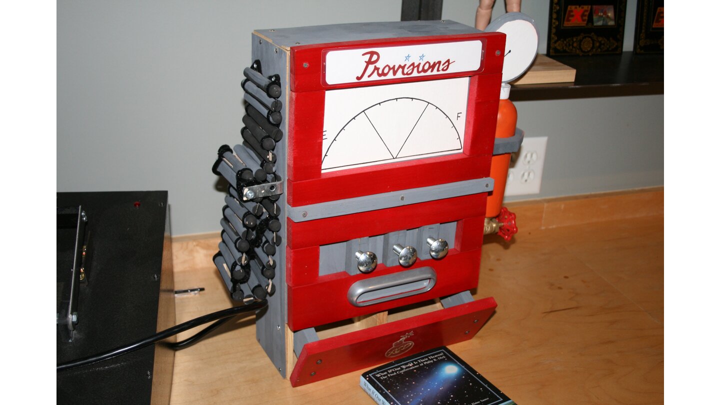 Ein Modell des TF2-Dispensers.