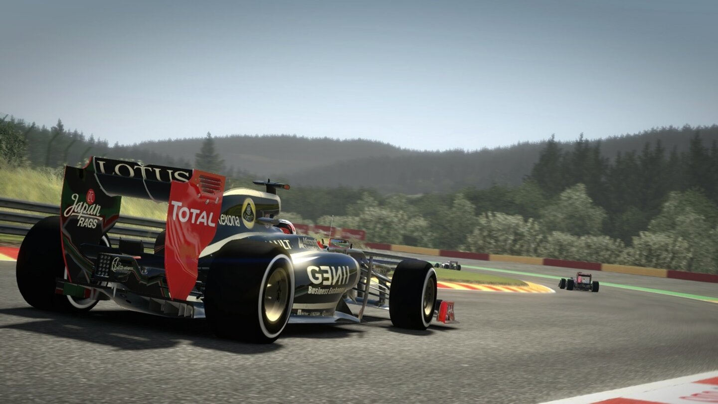 F1 2012 - Großer Preis von Belgien - Spa-Screenshots