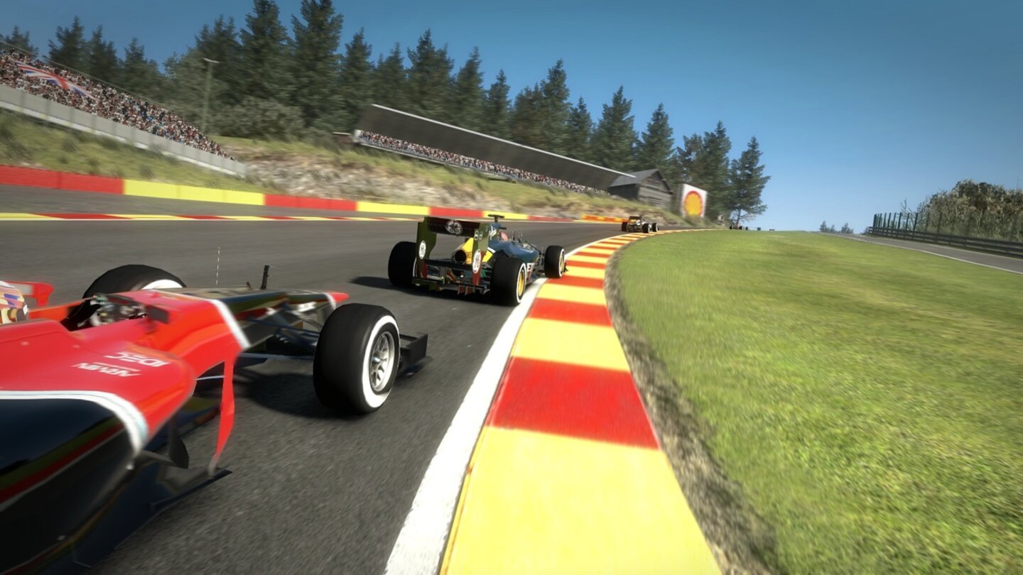 F1 2012 - Großer Preis von Belgien - Spa-Screenshots