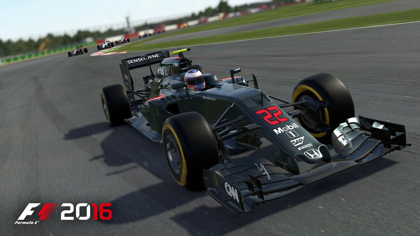 F1 2016Screenshots des Silverstone-Kurses