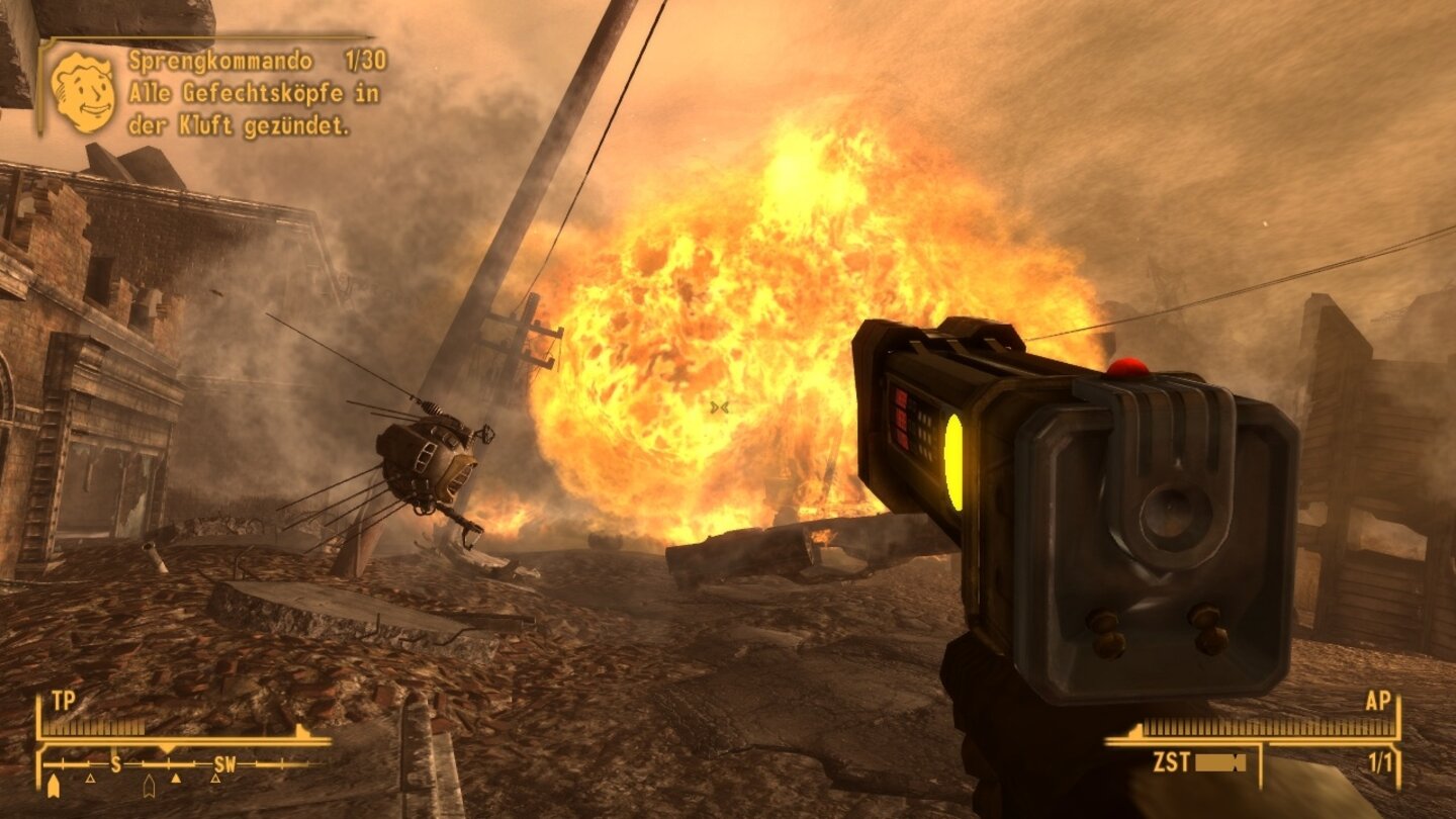 Fallout: New Vegas - Lonesome RoadDie Nuklearexplosionen sind regelrecht beeindruckend.