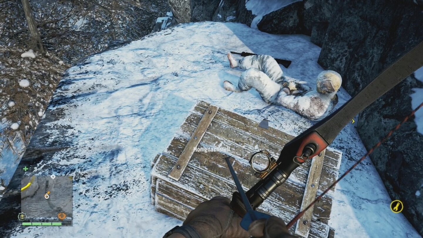 Far Cry 4 Das Tal der YetisDiese Kiste schenkt uns Honigdachsfelle für einen neuen und besseren Waffengurt. Juhu!