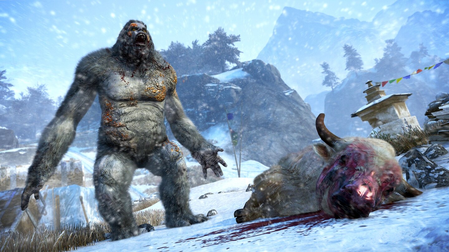 Far Cry 4Screenshots aus dem DLC »Das Tal der Yetis«