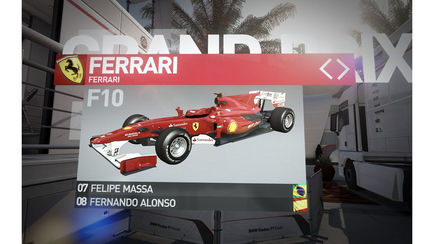 F1 2010 - Die TeamsFerrari