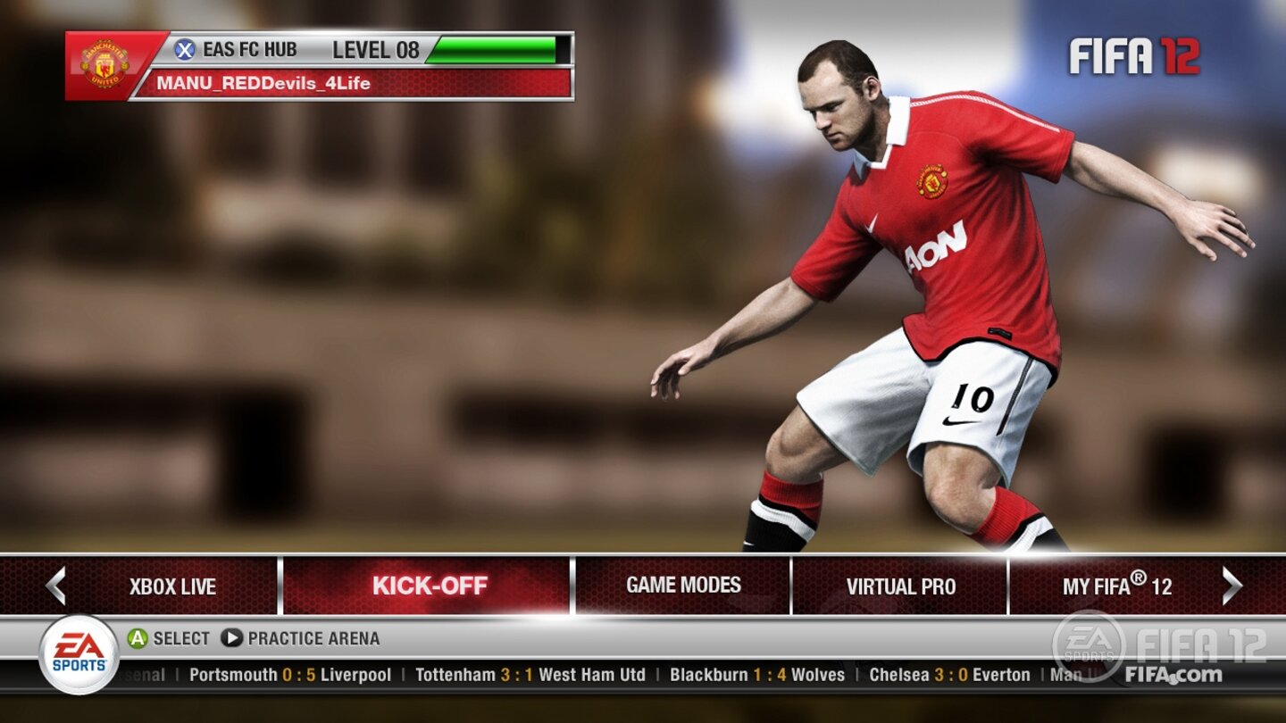 FIFA 12 - Bilder zum EA Sports Football Club