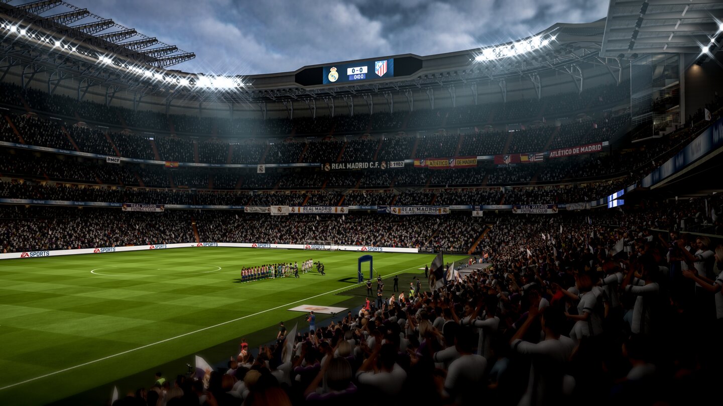 FIFA 18In FIFA 18 sollen neue Lichteffekte für eine bessere Stadionatmosphäre sorgen.