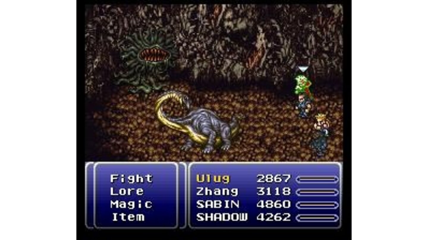 Some typical Final Fantasy high-level monsters