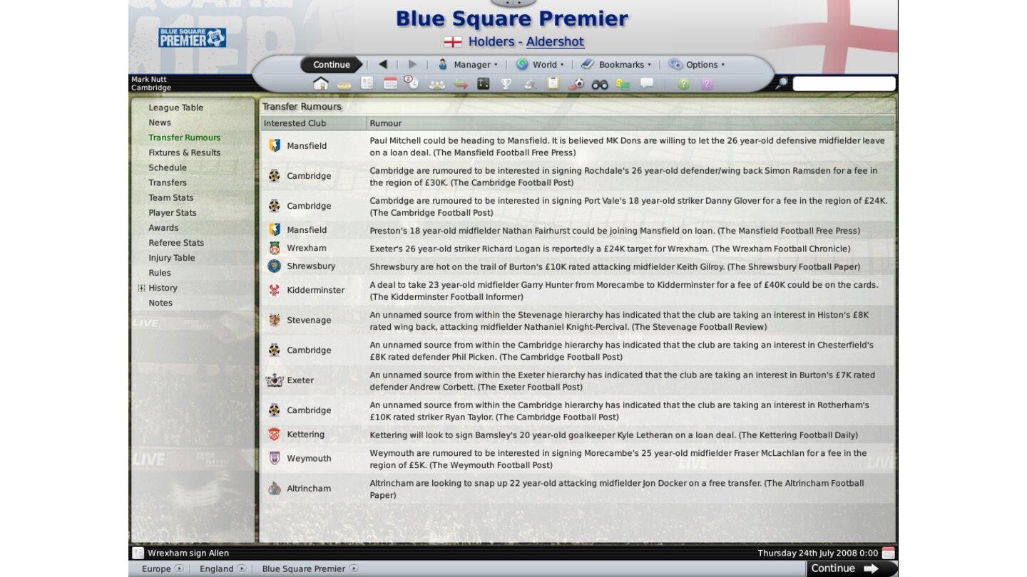 Football Manager 2009