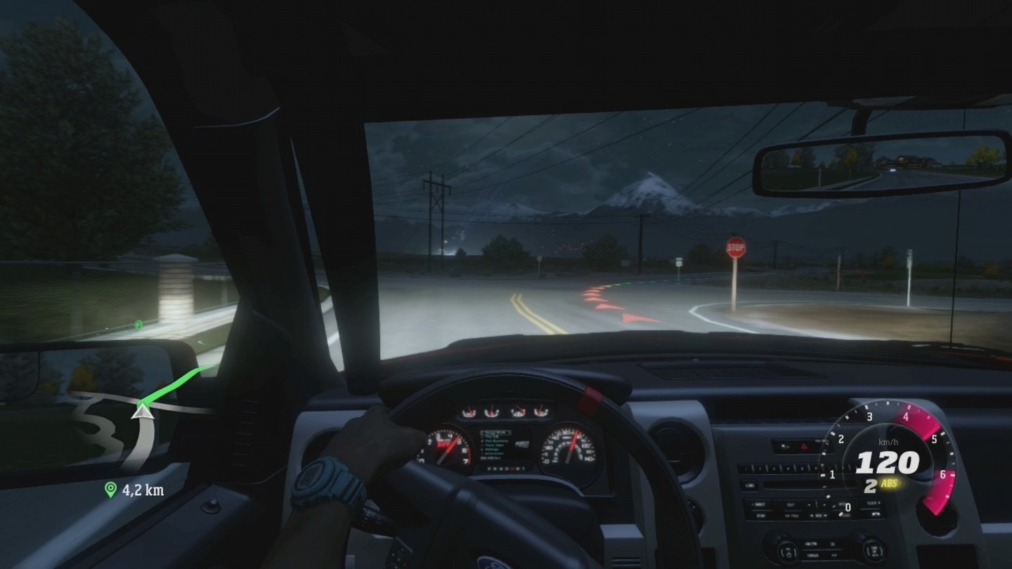 Forza HorizonAlle Autos von Forza Horizon verfügen über originalgetreue Cockpits.