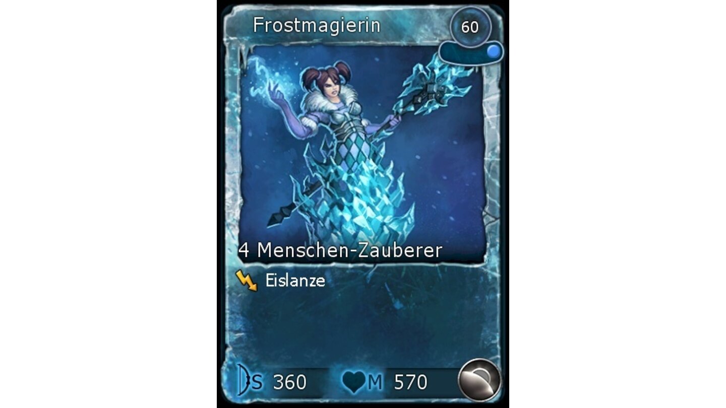 Battleforge - Frost-Deck: Frostmagierin