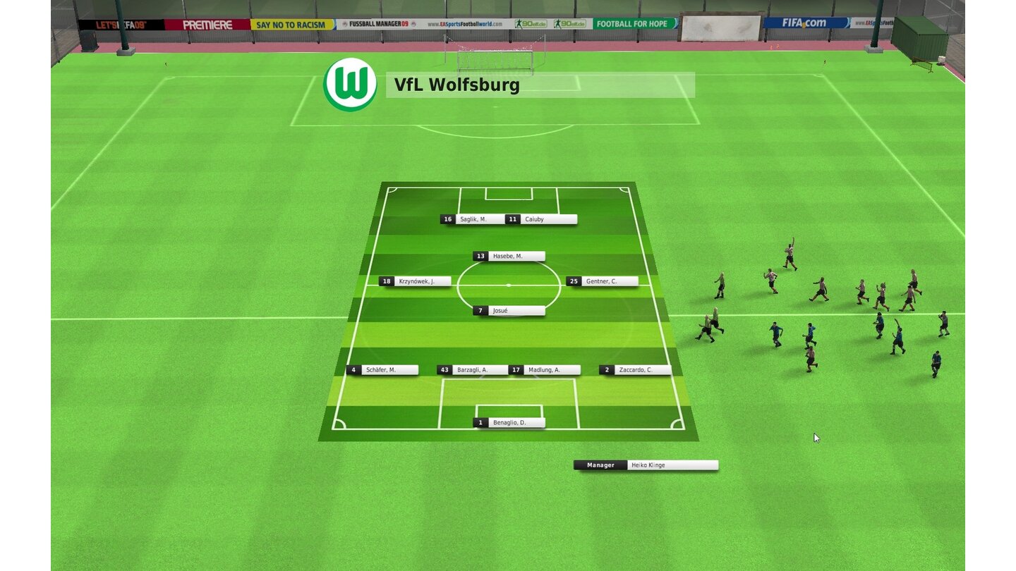 Fussball Manager 09 - Bilder aus der Testversion