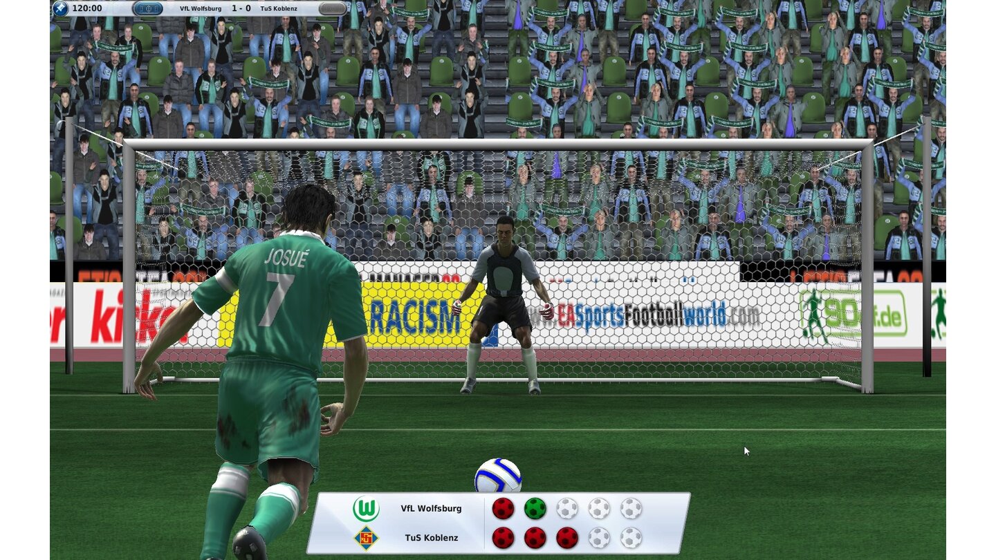 Fussball Manager 09 - Bilder aus der Testversion