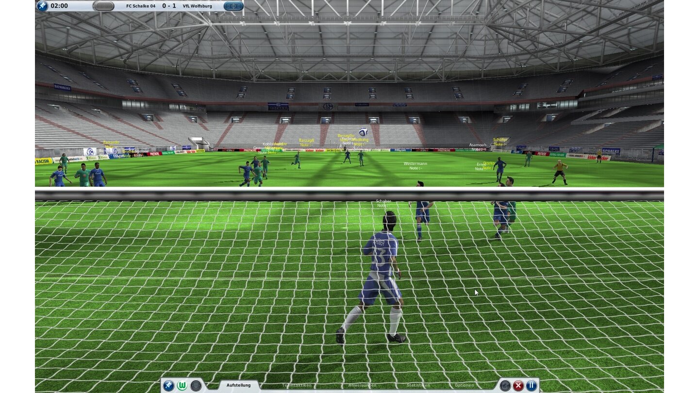 Fussball Manager 09 - Bilder aus der Testversion