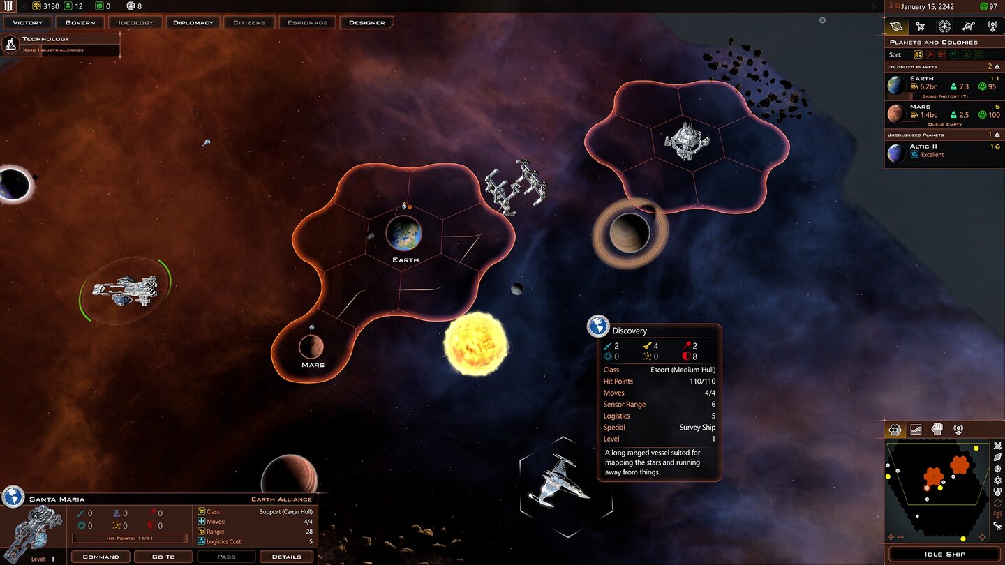 Galactic Civilizations 3: Crusade - Screenshots