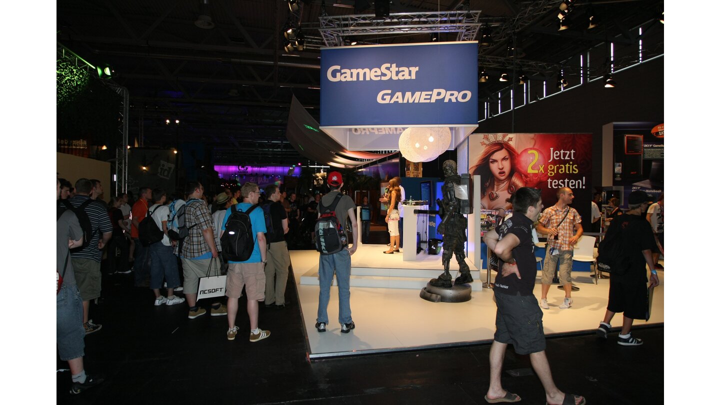 GameStar-Stand auf der gamescom