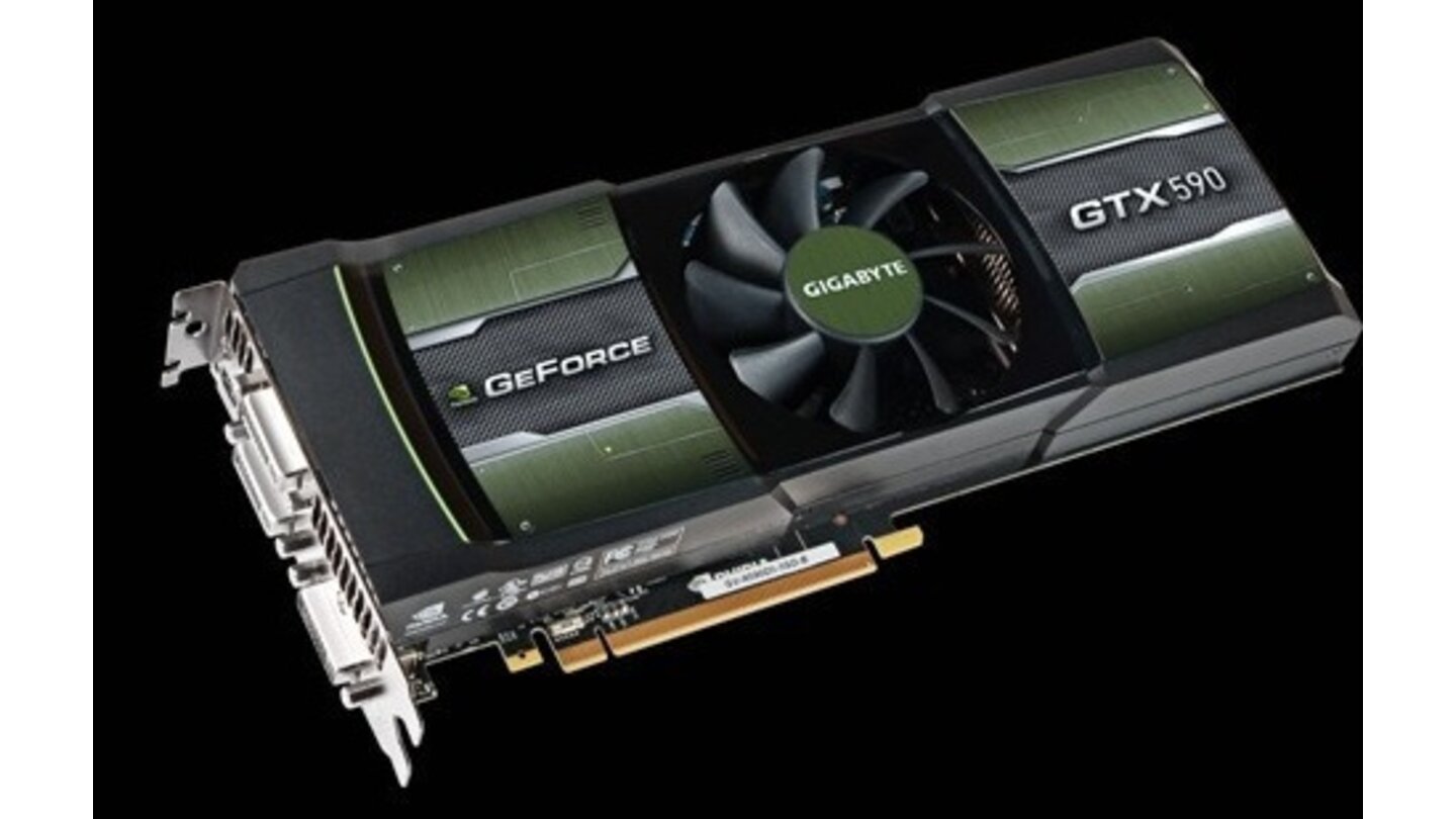 Geforce GTX 590 Bilder von Asus und Gigabyte