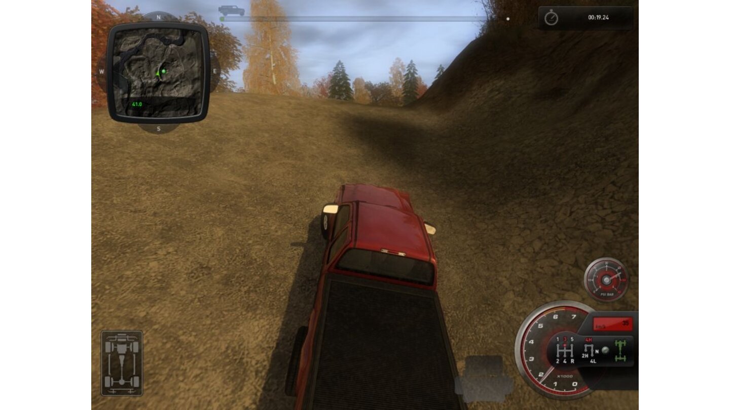Geländewagen-Simulator 2009