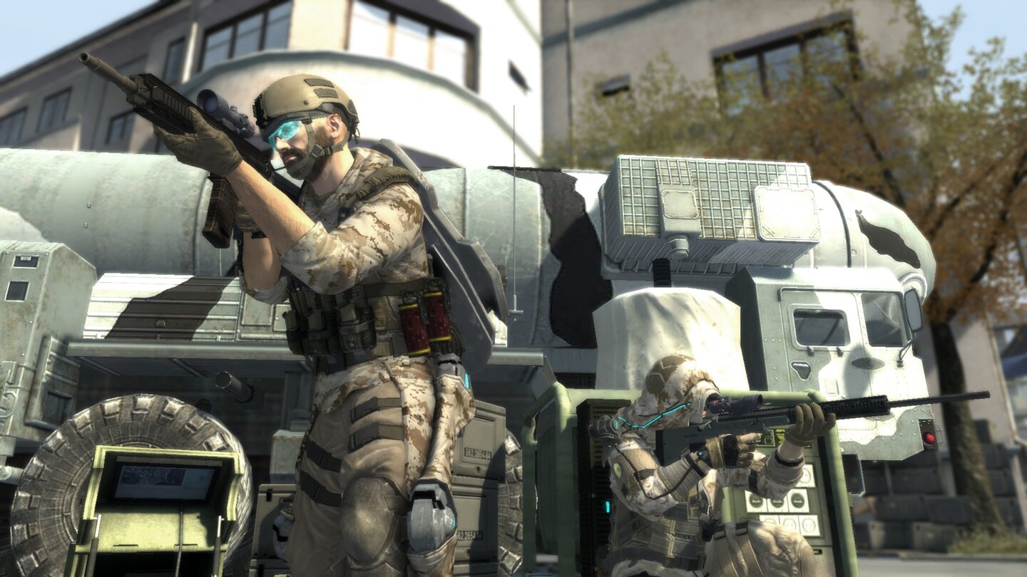 Ghost Recon OnlineZu den Klassen Assault und Sniper gibt es schon Details, nähere Informationen zum Specialist möchte Ubisoft erst demnächst enthüllen.