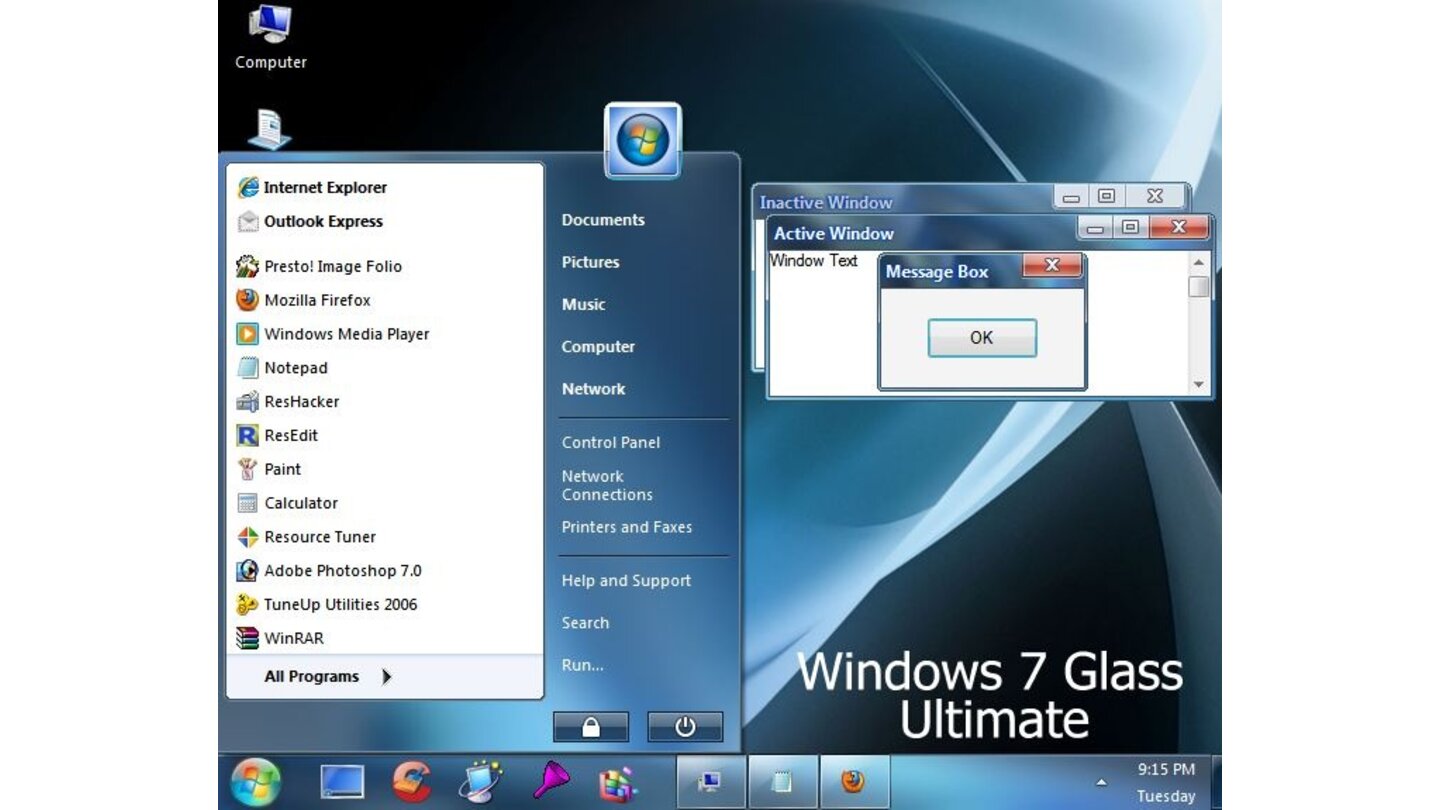 Windows 7 Glass Ultimate