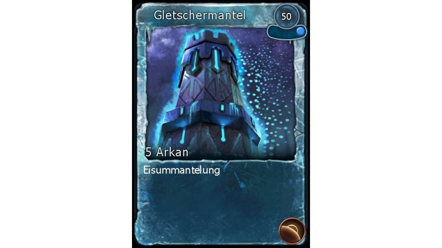 Battleforge - Frost-Deck: Gletschermantel