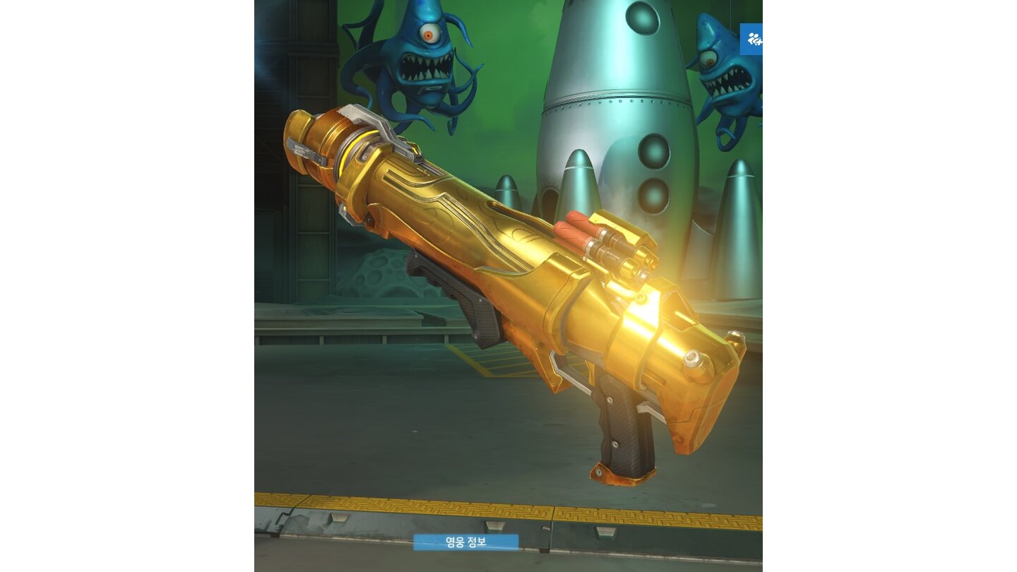 Goldene Waffenskins vom koreanischen PTR - via masteroverwatch.com