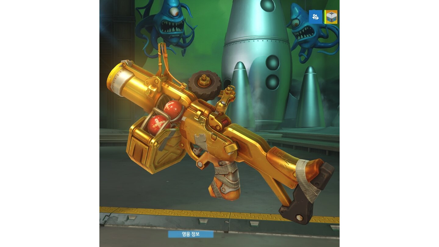 Goldene Waffenskins vom koreanischen PTR - via masteroverwatch.com