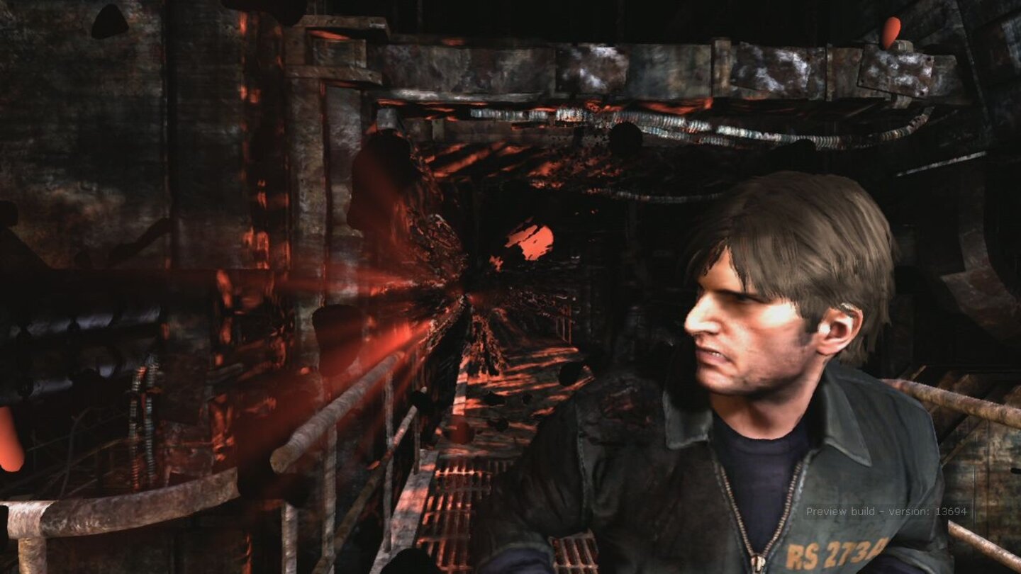 Silent Hill: DownpourIn der Anderswelt wird Murphy von einem alles verschlingenden Schwarzen Loch verfolgt.