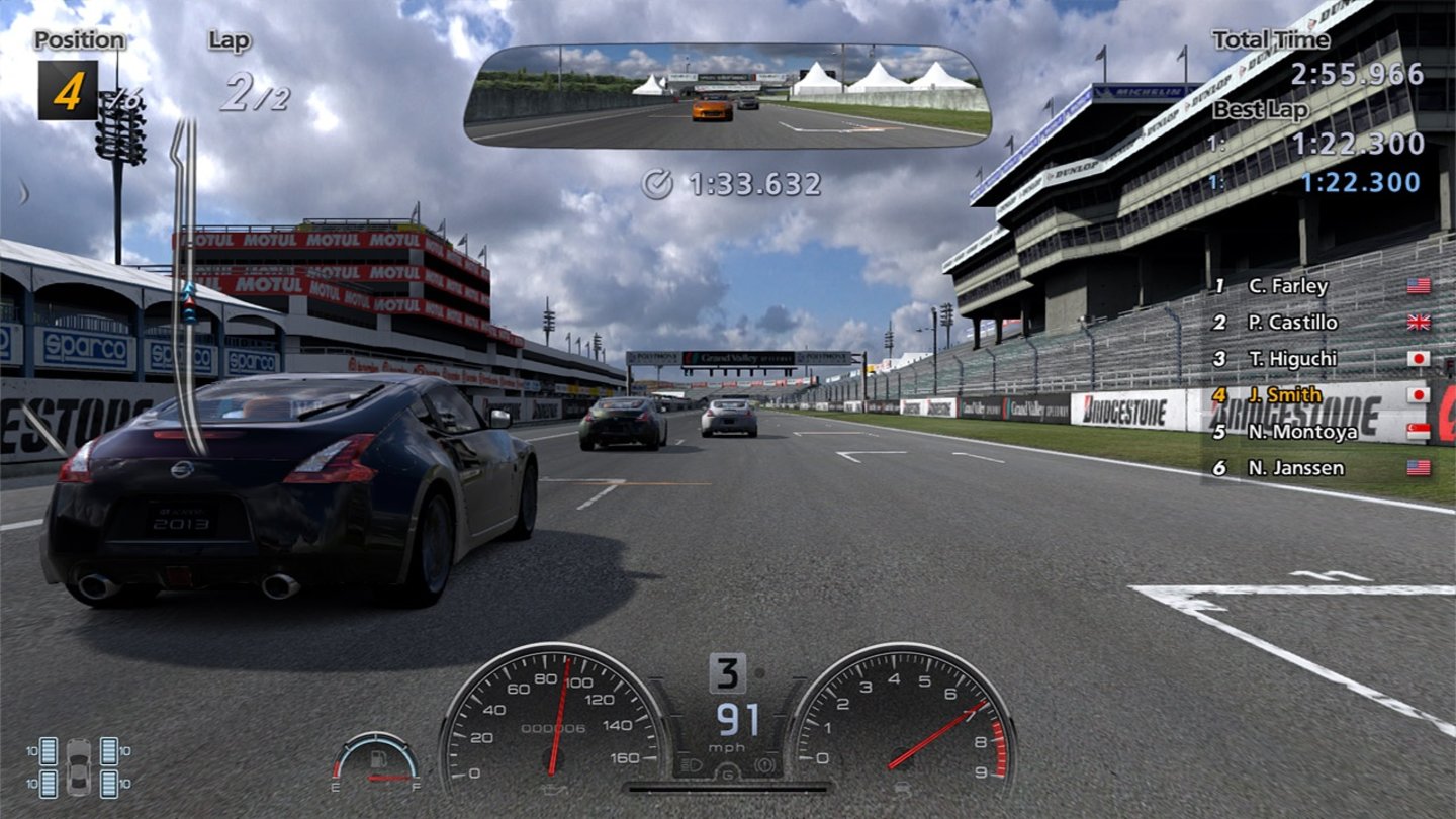 Gran Turismo 6Trotz einiger optisch aufpolierter Strecken wirkt Gran Turismo 6 etwas steril.